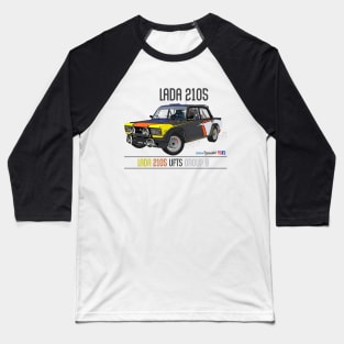 Lada 2105 VFTS Group B Front 12 Baseball T-Shirt